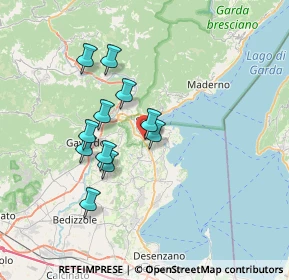 Mappa Via dei Gradoni, 25087 Salò BS, Italia (5.87636)
