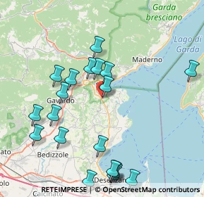 Mappa Via dei Gradoni, 25087 Salò BS, Italia (9.072)