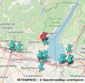 Mappa Via dei Gradoni, 25087 Salò BS, Italia (17.64737)