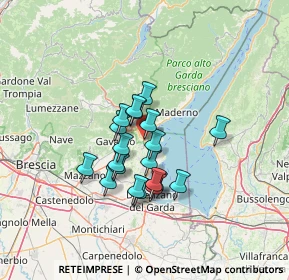 Mappa Via dei Gradoni, 25087 Salò BS, Italia (9.8985)