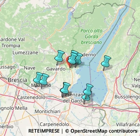 Mappa Via dei Gradoni, 25087 Salò BS, Italia (10.65)
