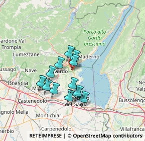 Mappa Via dei Gradoni, 25087 Salò BS, Italia (11.16643)