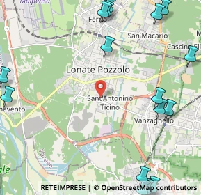 Mappa Via Padova, 21015 Lonate Pozzolo VA, Italia (3.478)
