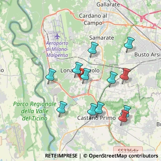 Mappa Via Padova, 21015 Lonate Pozzolo VA, Italia (3.865)