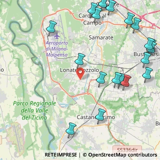 Mappa Via Padova, 21015 Lonate Pozzolo VA, Italia (6.042)