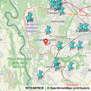 Mappa Via Padova, 21015 Lonate Pozzolo VA, Italia (6.009)
