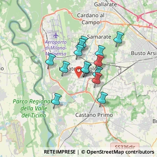 Mappa Via Padova, 21015 Lonate Pozzolo VA, Italia (2.58857)