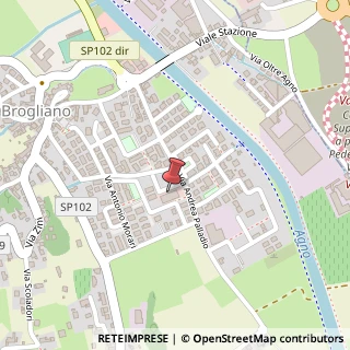Mappa Via Antonio Meucci, 26, 36070 Brogliano, Vicenza (Veneto)