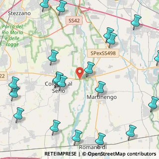 Mappa Via del Cassinello, 24055 Cologno al serio BG, Italia (5.904)