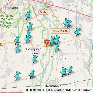 Mappa Via del Cassinello, 24055 Cologno al serio BG, Italia (4.768)