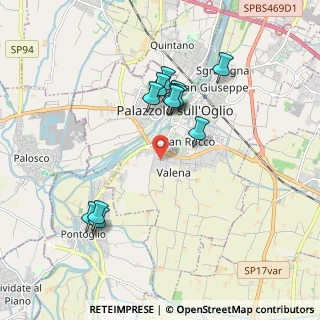 Mappa Via Camillo Golgi, 25036 Palazzolo sull'Oglio BS, Italia (1.74667)