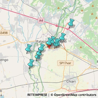 Mappa Via Camillo Golgi, 25036 Palazzolo sull'Oglio BS, Italia (2.42455)