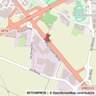 Mappa Via Gaetano Bertoli, 17/a, 25050 Rodengo-Saiano, Brescia (Lombardia)
