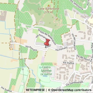 Mappa Via Pomaro, 16, 25064 Gussago, Brescia (Lombardia)