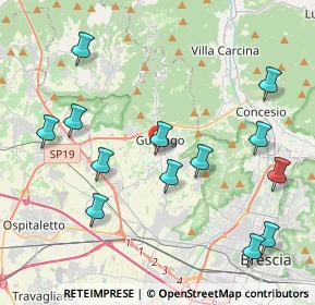 Mappa Via Santolino, 25064 Gussago BS, Italia (4.59385)