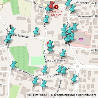 Mappa Via Cavalletto, 25064 Gussago BS, Italia (0.15)