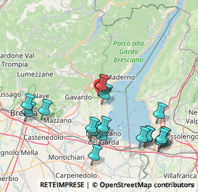 Mappa Via 25087, 25087 Salò BS, Italia (17.62158)