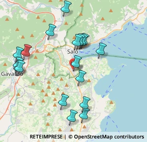 Mappa Via 25087, 25087 Salò BS, Italia (4.09111)