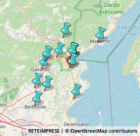 Mappa Via 25087, 25087 Salò BS, Italia (5.57923)