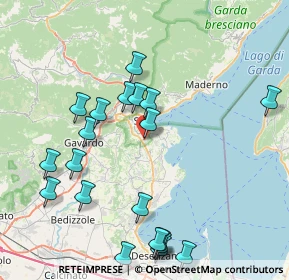 Mappa Via 25087, 25087 Salò BS, Italia (9.117)