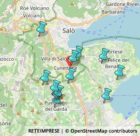 Mappa Via 25087, 25087 Salò BS, Italia (1.73917)