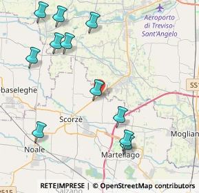 Mappa Via Branco, 30037 Scorzè VE, Italia (4.79364)