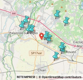 Mappa Via Santa Maria, 25033 Cologne BS, Italia (3.50727)