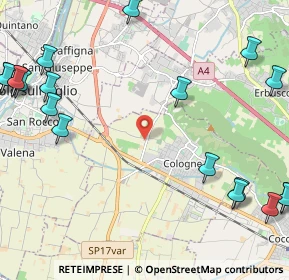Mappa Via Santa Maria, 25033 Cologne BS, Italia (3.265)