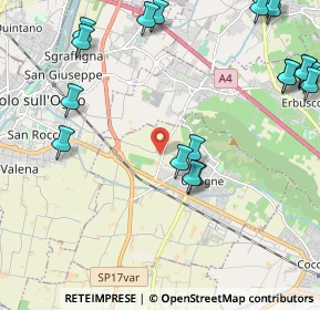 Mappa Via Santa Maria, 25033 Cologne BS, Italia (2.9265)