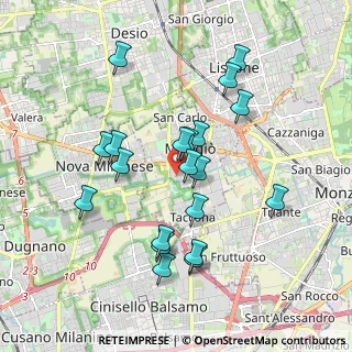 Mappa Via Filippo Turati, 20835 Muggiò MB, Italia (1.76)