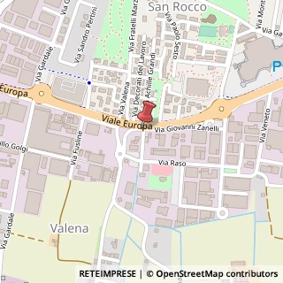 Mappa Viale Europa,  25, 25036 Palazzolo sull'Oglio, Brescia (Lombardia)