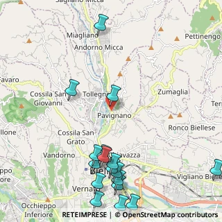 Mappa Strada alla Filatura di Tollegno, 13900 Biella BI, Italia (2.85176)