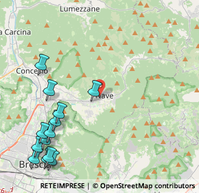 Mappa Via della Fonte, 25075 Nave BS, Italia (5.52308)