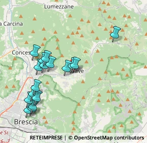 Mappa Via della Fonte, 25075 Nave BS, Italia (4.10235)