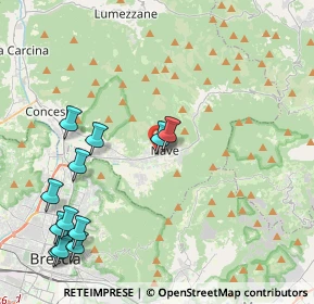 Mappa Via della Fonte, 25075 Nave BS, Italia (5.0575)