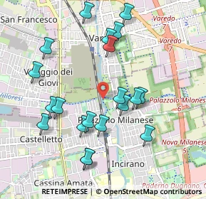 Mappa Palazzolo Milanese, 20030 Paderno Dugnano MI, Italia (1.002)