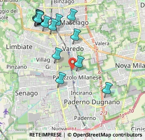 Mappa Palazzolo Milanese, 20030 Paderno Dugnano MI, Italia (2.26733)