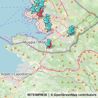 Mappa Località Vignano, 34015 Muggia TS, Italia (5.2225)