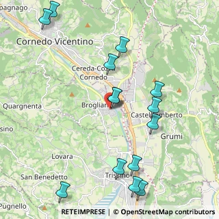 Mappa Via Giacomo Matteotti, 36070 Brogliano VI, Italia (2.42357)