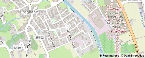 Mappa Brogliano