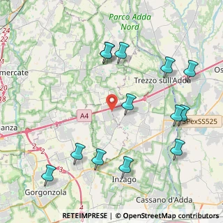Mappa Via Pegia, 20060 Basiano MI, Italia (4.76769)