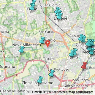 Mappa Via Luigi Einaudi, 20835 Muggiò MB, Italia (3.0925)
