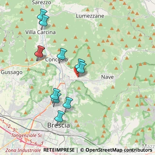 Mappa Via Angelo Faini, 25073 Bovezzo BS, Italia (4.05364)