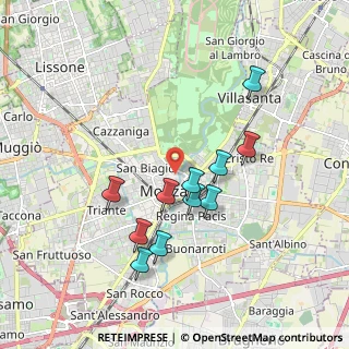 Mappa Vicolo Carrobiolo, 20052 Monza MB, Italia (1.68091)