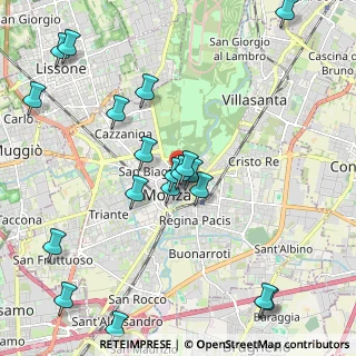 Mappa Vicolo Carrobiolo, 20052 Monza MB, Italia (2.38263)