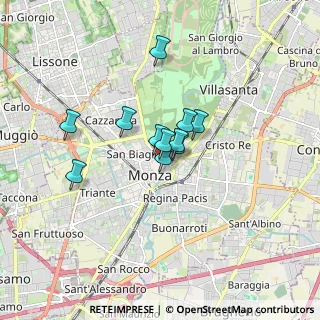 Mappa Vicolo Carrobiolo, 20052 Monza MB, Italia (1.07727)