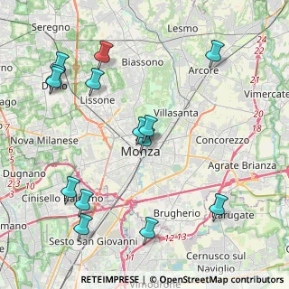 Mappa Vicolo Carrobiolo, 20052 Monza MB, Italia (4.74929)