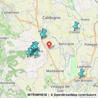 Mappa Via Alessandro Volta, 36030 Costabissara VI, Italia (1.80636)