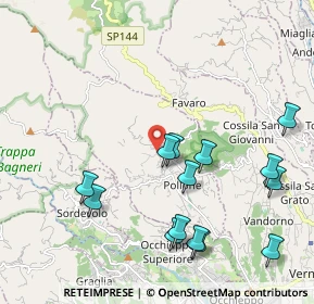 Mappa 13814 Pollone BI, Italia (2.24)