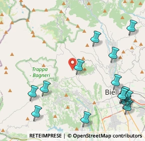 Mappa 13814 Pollone BI, Italia (5.49467)